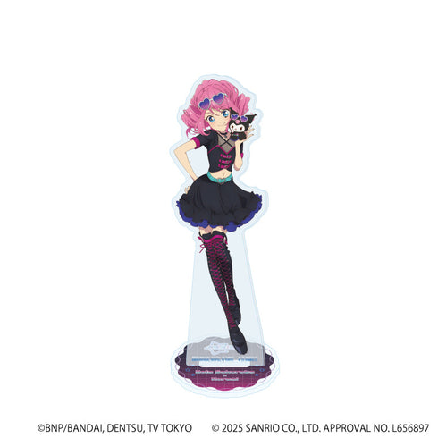 『アイカツスターズ!×サンリオキャラクターズ』アクリルスタンド02/桜庭ローラ×クロミ(コラボイラスト(等身))